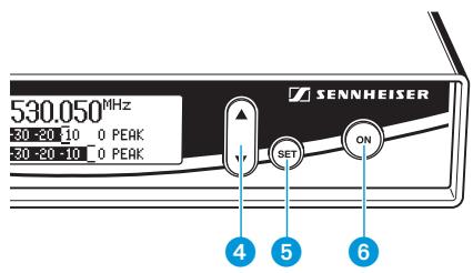 SENNHEISER EK 300 IEM G2 - Modulation display - 2