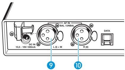 SENNHEISER EK 300 IEM G2 - Connecting the mains unit - 1
