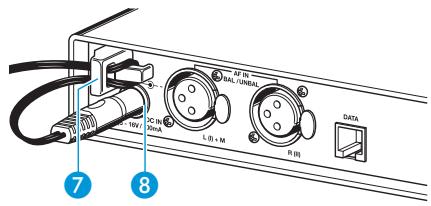 SENNHEISER EK 300 IEM G2 - Connecting the antenna - 1