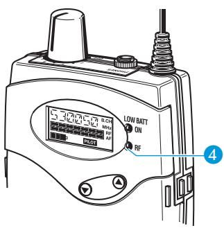 SENNHEISER EK 300 IEM G2 - "PILOT" display - 1