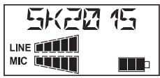 SENNHEISER MIKROPORT SYSTEM 2015 - Utiliser le menu de l'émetteur - 1