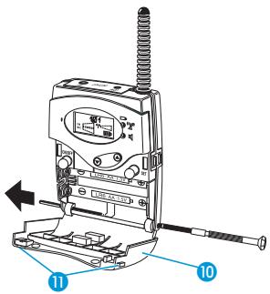 SENNHEISER MIKROPORT SYSTEM 2015 - Échanger le couvercle - 1