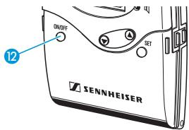 SENNHEISER MIKROPORT SYSTEM 2015 - Utiliser le récepteur - 2