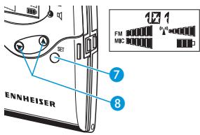 SENNHEISER MIKROPORT SYSTEM 2015 - Utiliser le récepteur - 1