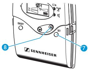 SENNHEISER MIKROPORT SYSTEM 2015 - Changer de canal - 2
