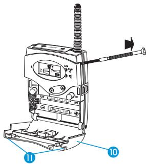 SENNHEISER MIKROPORT SYSTEM 2015 - Échanger le couvercle - 2