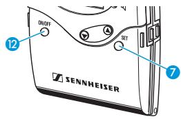 SENNHEISER MIKROPORT SYSTEM 2015 - Utiliser le menu de configuration - 1
