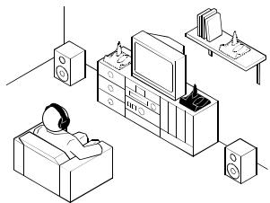 SENNHEISER RS 85 - Luogo di installazione del trasmettitore - 1
