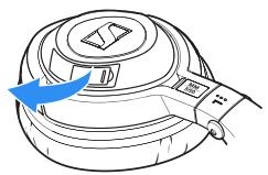 SENNHEISER MM 550 TRAVEL - Connecting the charging cable to the battery pack - 1