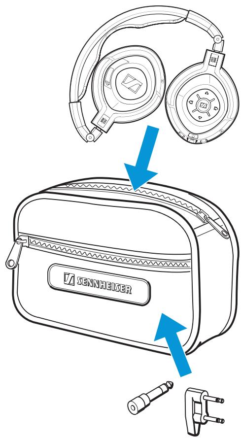 SENNHEISER MM 550 TRAVEL - Transporting the MM 550 - 4