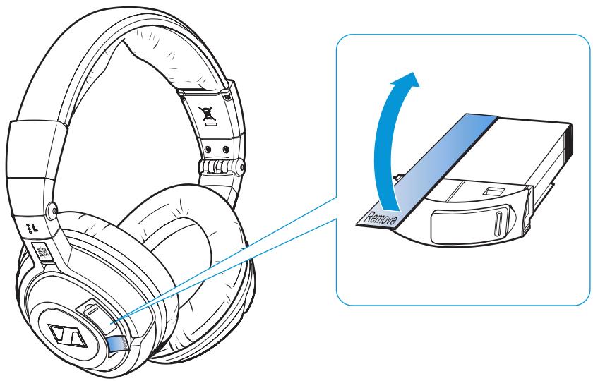 SENNHEISER MM 550 TRAVEL - Putting the MM 550 into operation - 1