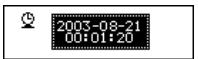 MPMAN MP-F62 - Record Time (moment d'enregistrement) - 1