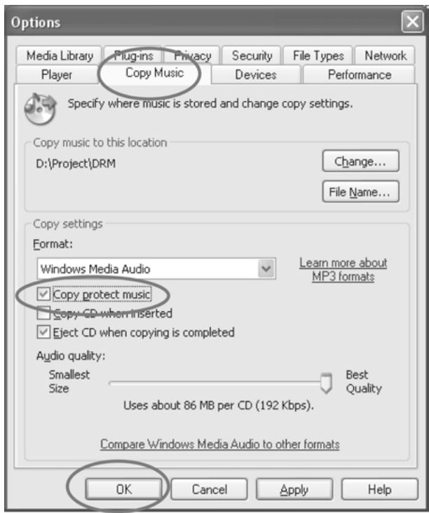 MPMAN MP-HD2 - DOWNLOADING WMA FILES WITH DRM - 2