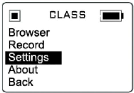 MPMAN MP-HD2 - USING THE SETTING MENU - 1