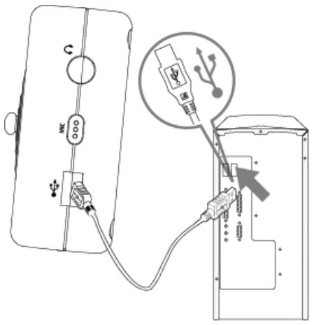 MPMAN MP-HD2 - CHARGING THE BATTERY - 1