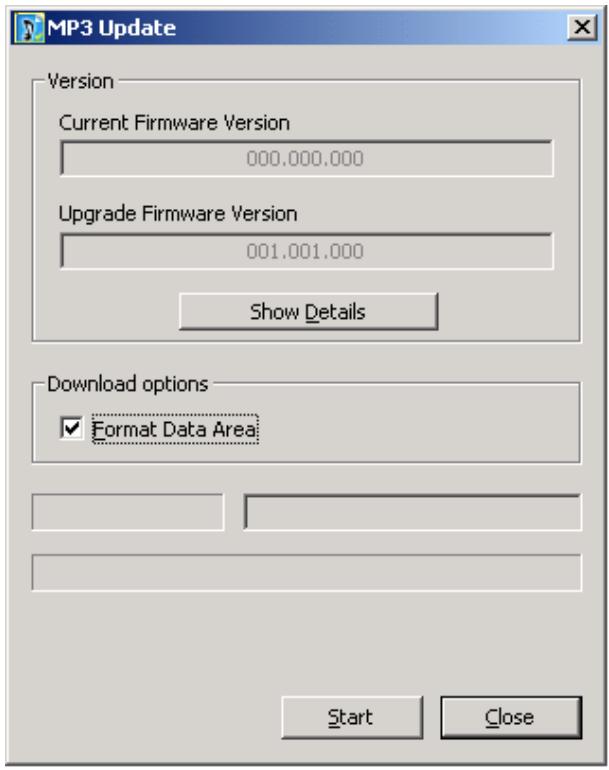 MPMAN MP-CL2 - Formatting - 2