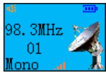 MPMAN MP-CL2 - Entering and exiting the FM radio - 3