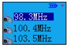 MPMAN MP-CL2 - Entering and exiting the FM radio - 2
