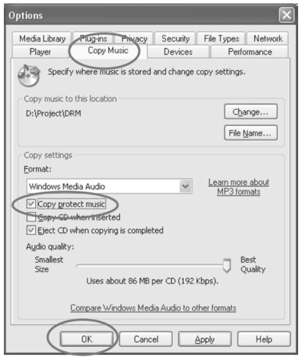 MPMAN MP-FOL6 - DOWNSLOADING WMA FILES WITH DRM - 2