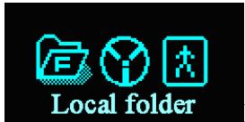 MPMAN MP-FOL7 - Select different directories (stop sub-menu) - 2
