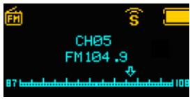 MPMAN MP-FOL7 - Use FM Radio - 2