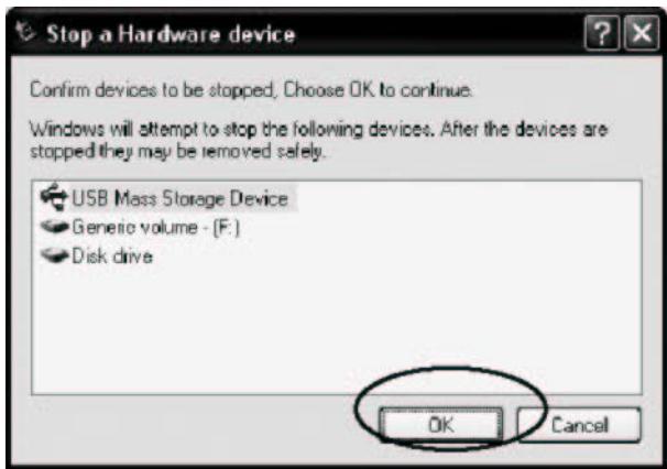 MPMAN MP-FOL7 - Safe removal hardware procedure - 5