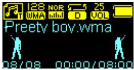 MPMAN MP-FOL7 - Select different directories (stop sub-menu) - 1