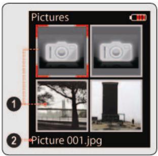MPMAN MP150 - Picture Browser Controls - 1