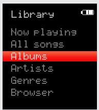 MPMAN MP190 - Music Browser Controls - 1