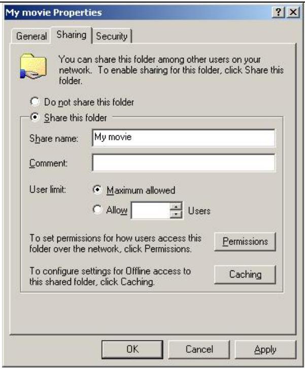 MPMAN MPH100 - Data sharing Setup for Windows XP - 3