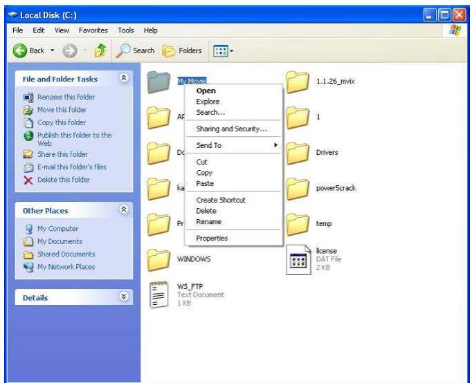 MPMAN MPH100 - Data sharing Setup for Windows XP - 1