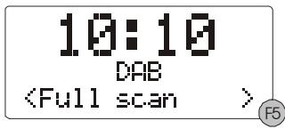 MPMAN DAB320 - DAB modes auto tune - 2
