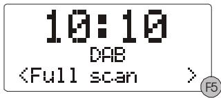 MPMAN DAB320 - DAB auto tune modes - 2