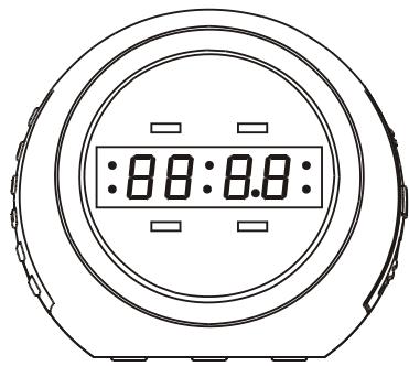 MPMAN FRA 200 - MW/FM DUAL ALARM CLOCK RADIO - 1