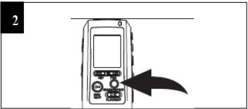 MPMAN ICR 110 - ERASING A SINGLE MESSAGES - 2