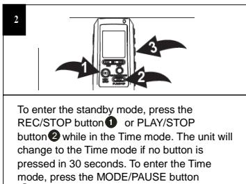 MPMAN ICR 110 - TO SWITCH BETWEEN MODES - 1