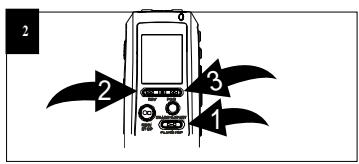 MPMAN ICR 110 - SETTING THE TIME AND DATE - 2