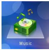 MPMAN MP107 - Playing music - 1
