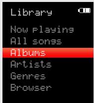 MPMAN MP152 PAK - Music Browser Controls - 1
