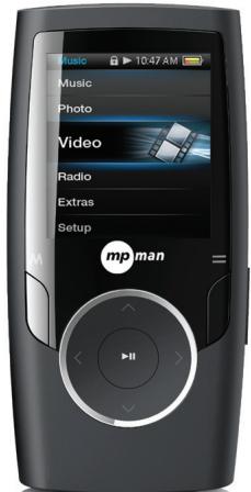 MPMAN MP152 PAK - MP3 & Video Player with FM Radio - 1