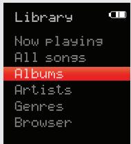 MPMAN MP182 PAK - Music Browser Controls - 1