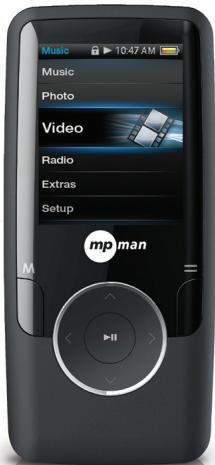 MPMAN MP182 PAK - MP3 & Video Player with FM Radio - 1