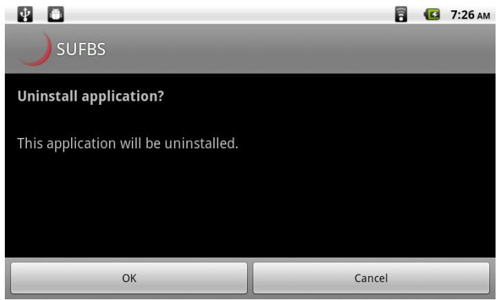 MPMAN MP724 - To uninstall an application: - 3