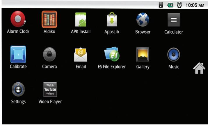 MPMAN MP724 - About Applications - 1