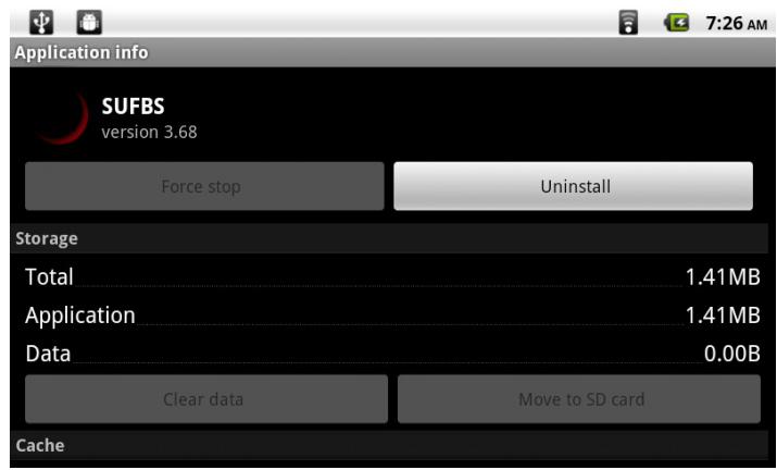 MPMAN MP824 - To uninstall an application: - 2