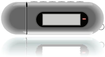 MPMAN MPUB 333 - MPUB330 USB-Stick MP3 Player with LCD Display - 1