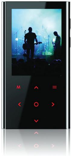 MPMAN TK 250 - MP3 & Video Player with FM Radio and Touchpad Controls - 1