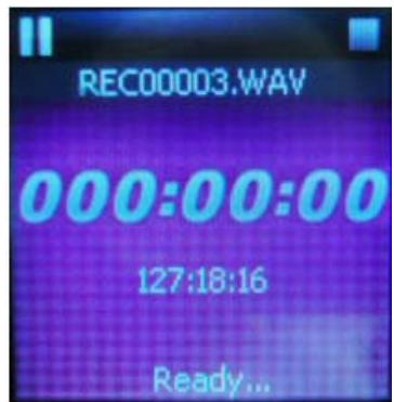 MPMAN TS 15 - Recording: - 2