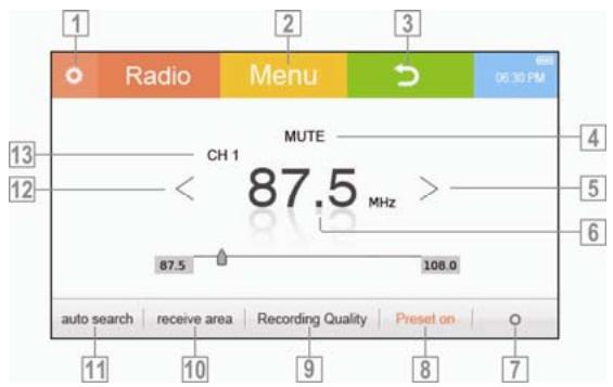 MPMAN TS 430 - Listening to FM Radio - 1