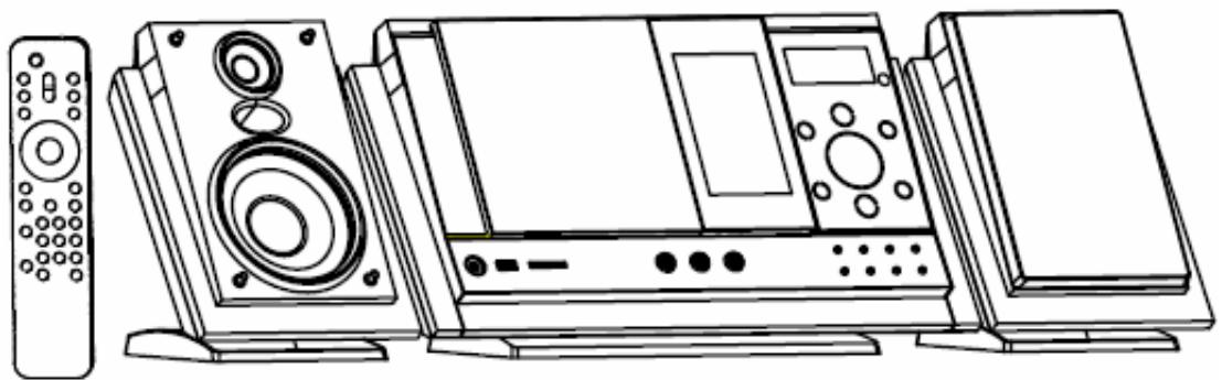 MPMAN XRM 62I - Docking-Station mit CD/MP3/USB/SD-CARD-Player, Radio und iPod - 1